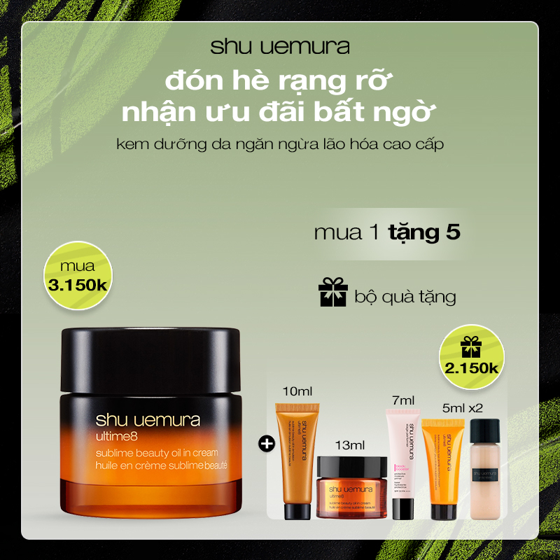 bộ kem dưỡng da ngăn ngừa lão hóa cao cấp ultime8