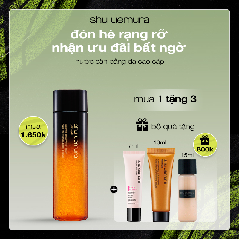 bộ nước cân bằng da ultime8 oil in lotion