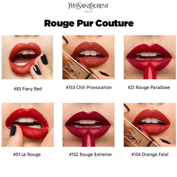 [hannah] Son mềm mại Rouge Pur Couture