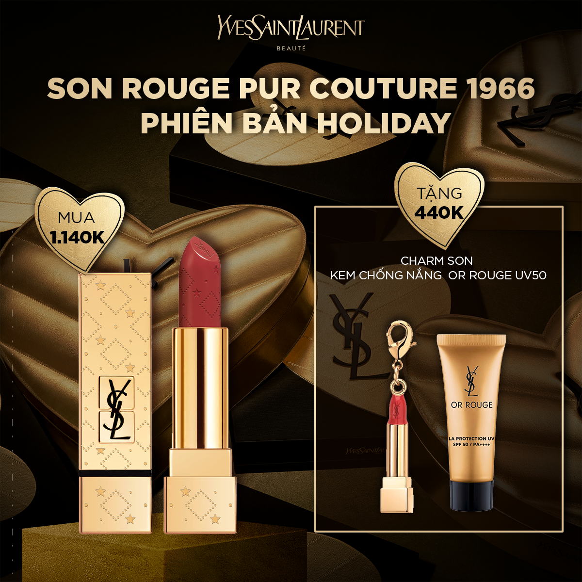 [FEB] Son môi Rouge Pur Couture HOLIDAY 2022 OS
