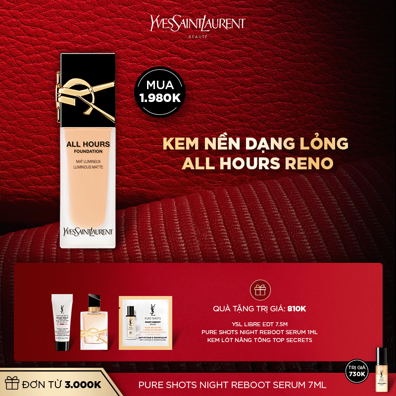 [BTS] Kem nền All Hours Reno