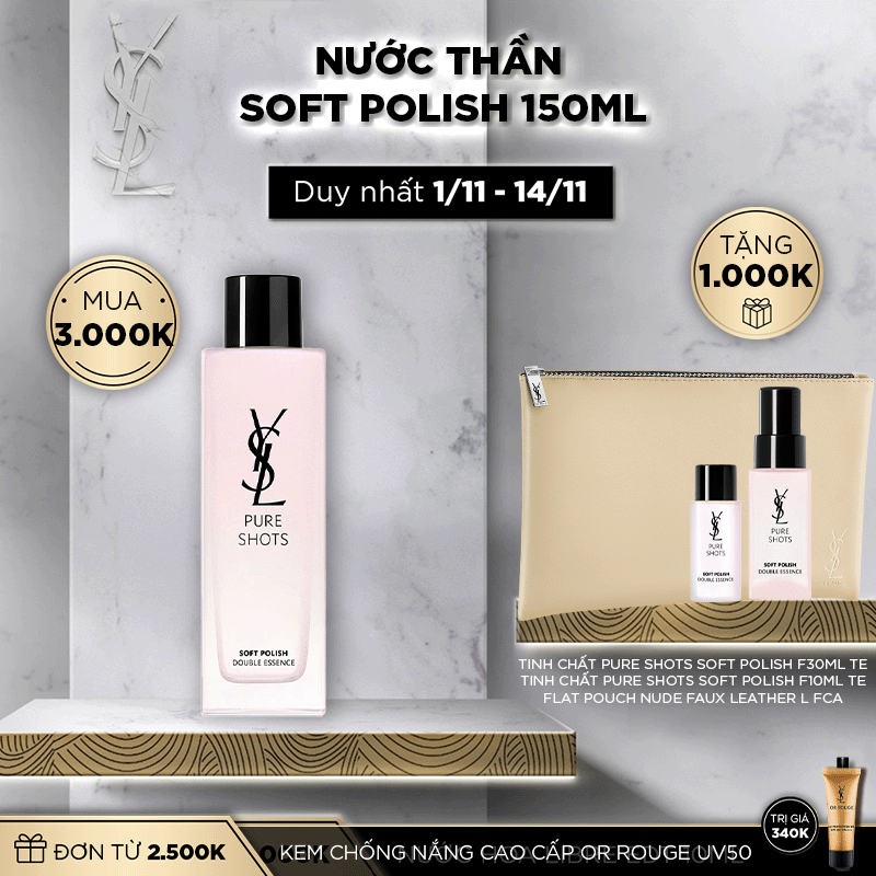 [NOV] Nước thần Pure Shots Soft Polish 150ml