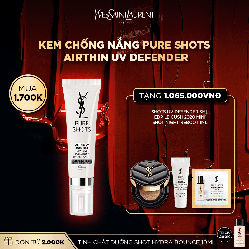 [HLD01] Kem chống nắng Pure Shots Airthin UV Defender