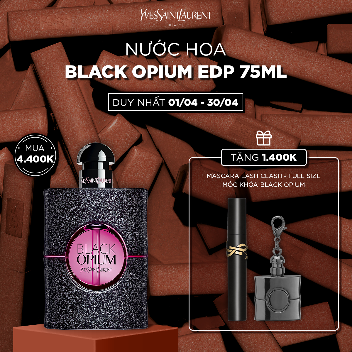[APR] Nước hoa Black Opium EDP 75ml