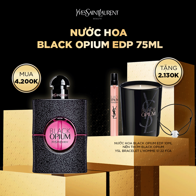 [BLF] Nước hoa Black Opium EDP 75ml