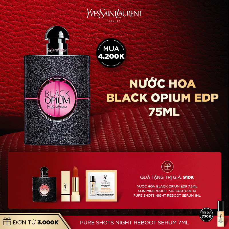 [BTS] Nước hoa Black Opium EDP 75ml