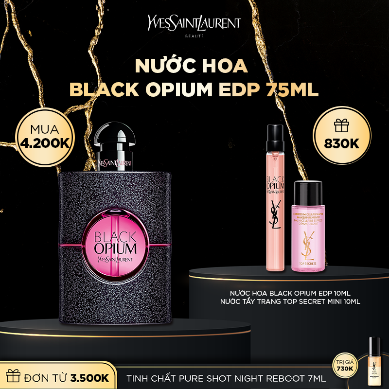 [OCT] Nước hoa Black Opium EDP 75ml