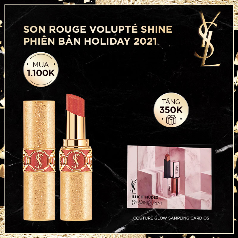 Son môi Rouge Volupté Shine Phiên Bản mùa Holiday 2021