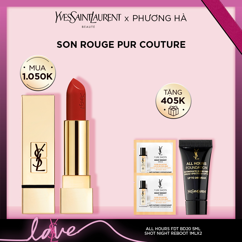 [PH] Set Son môi Rouge Pur Couture