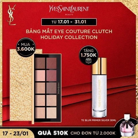 [HANNAH] Bảng Cao Cấp Trang Eye Couture Clutch - Holiday Collection