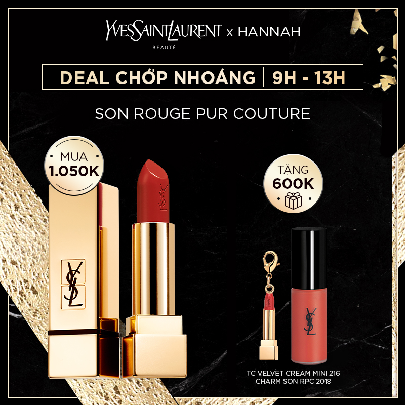 [Hannah] Flash Deal (15/11) - Son Môi Quyến Rũ Rouge Pur Couture