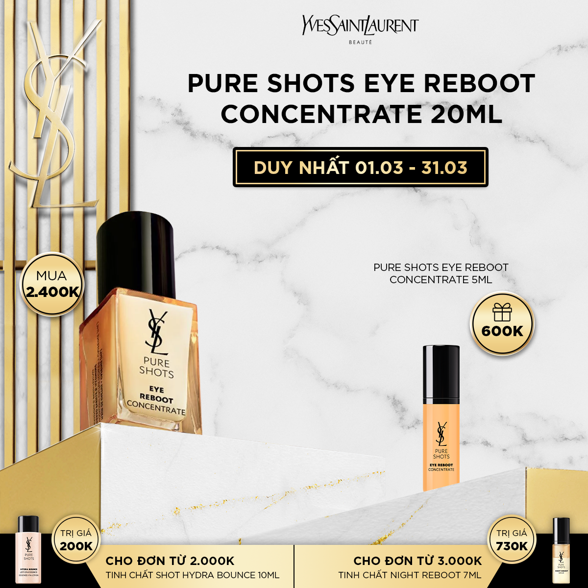 [MAR] Pure Shots Eye Reboot Concentrate 20ml