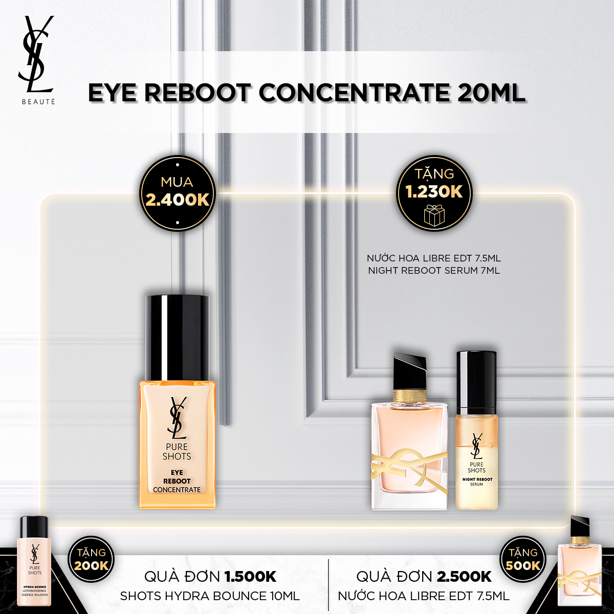 Pure Shots Eye Reboot Concentrate 20ml
