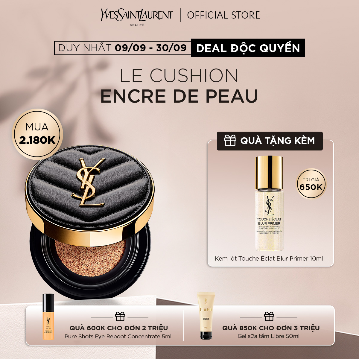 [SEP] Le Cushion Encre de Peau 1