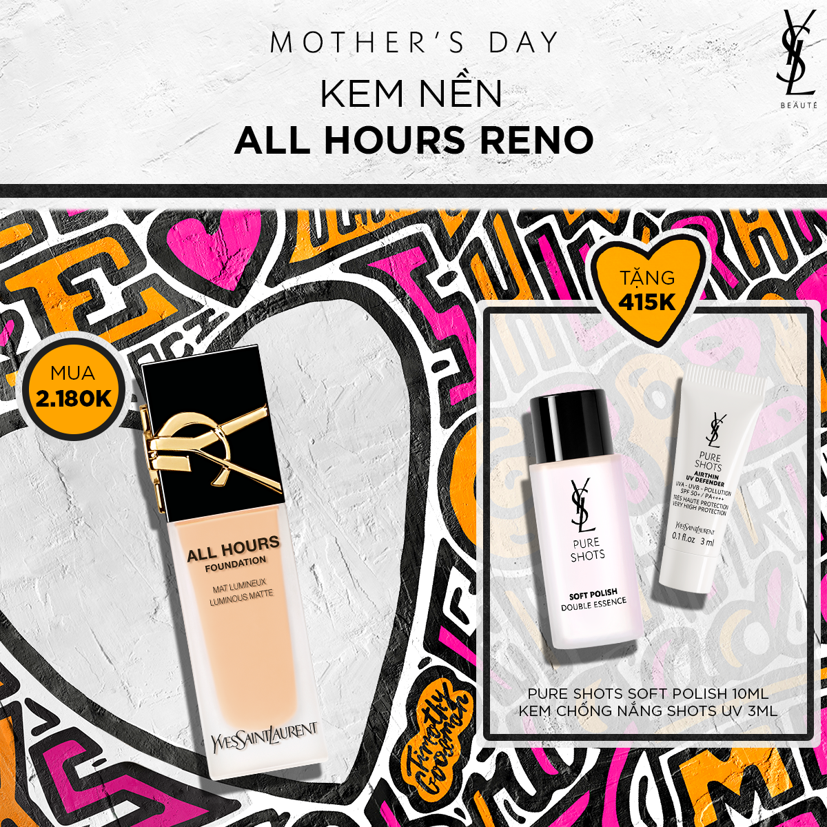 [MAY] Kem nền All Hours Reno