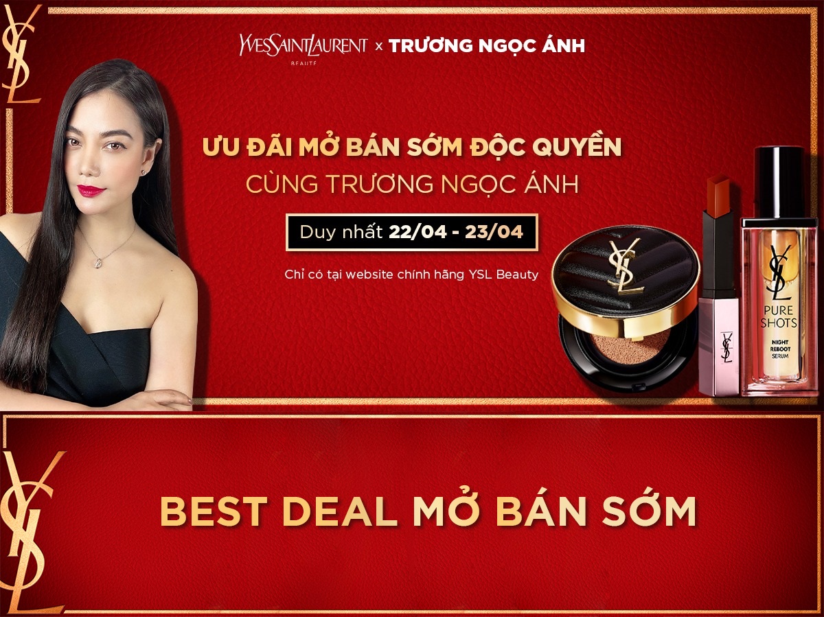 YSL x Truong Ngoc Anh Pre-order