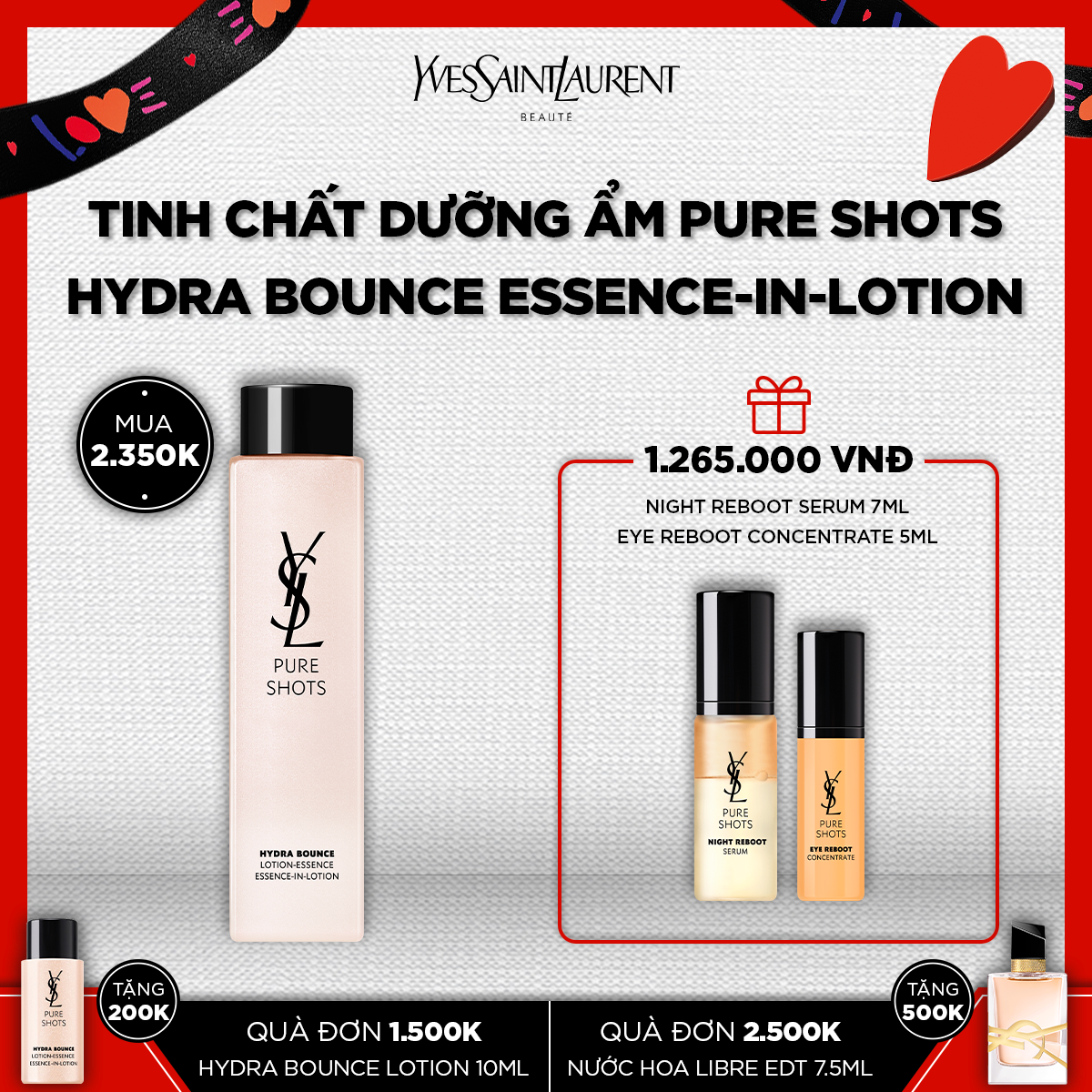 [SC] Tinh Chất Pure Shots Hydra Bounce Essence-in-Lotion