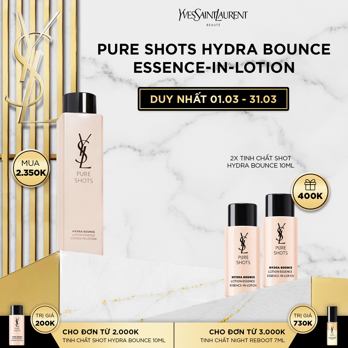 [MAR] Pure Shots Hydra Bounce Essence-in-Lotion