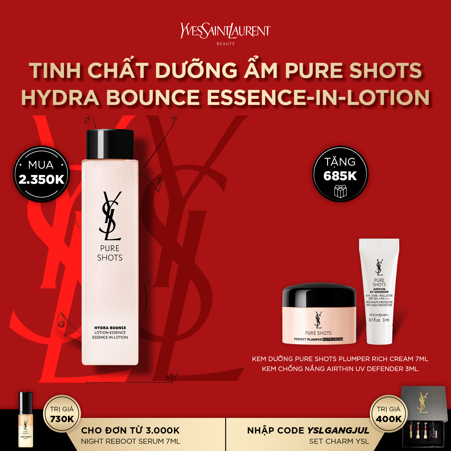 [LIPS] Pure Shots Hydra Bounce Essence-in-Lotion