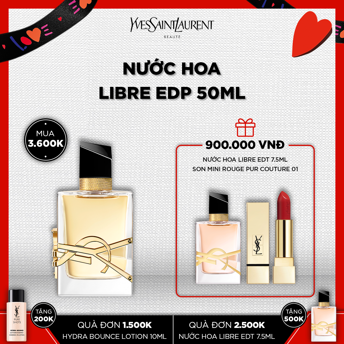 [SC] Nước hoa Libre EDP 50ml