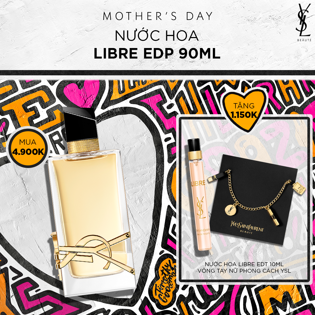 [MAY] Nước hoa Libre EDP 90ml