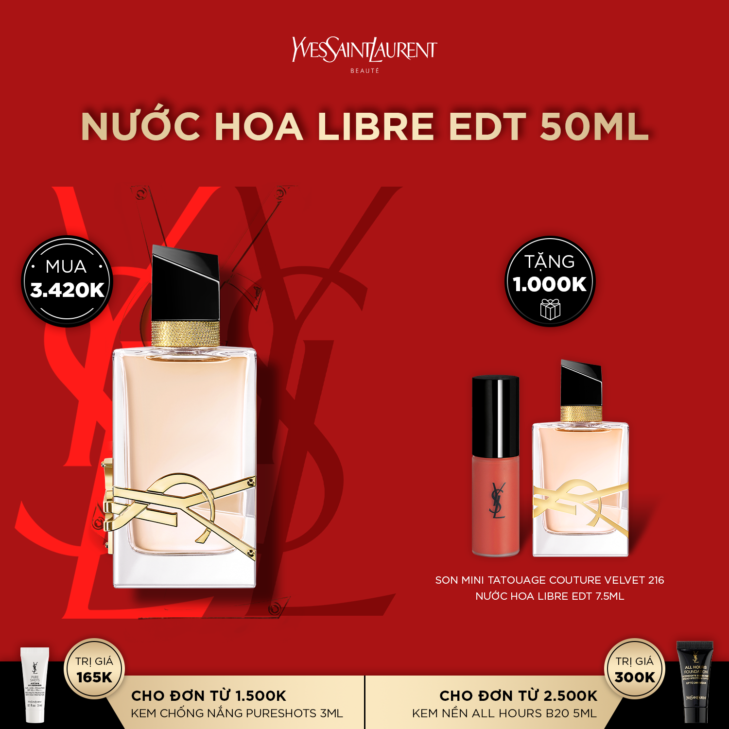 [SUN] Nước hoa Libre EDT 50ml
