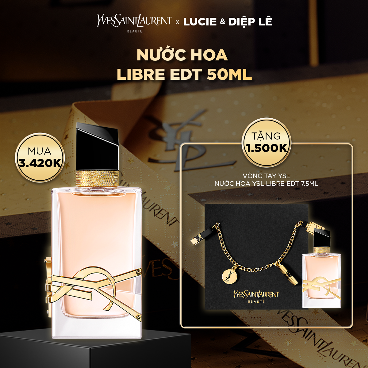 [DLxLC] Nước hoa Libre EDT 50ml