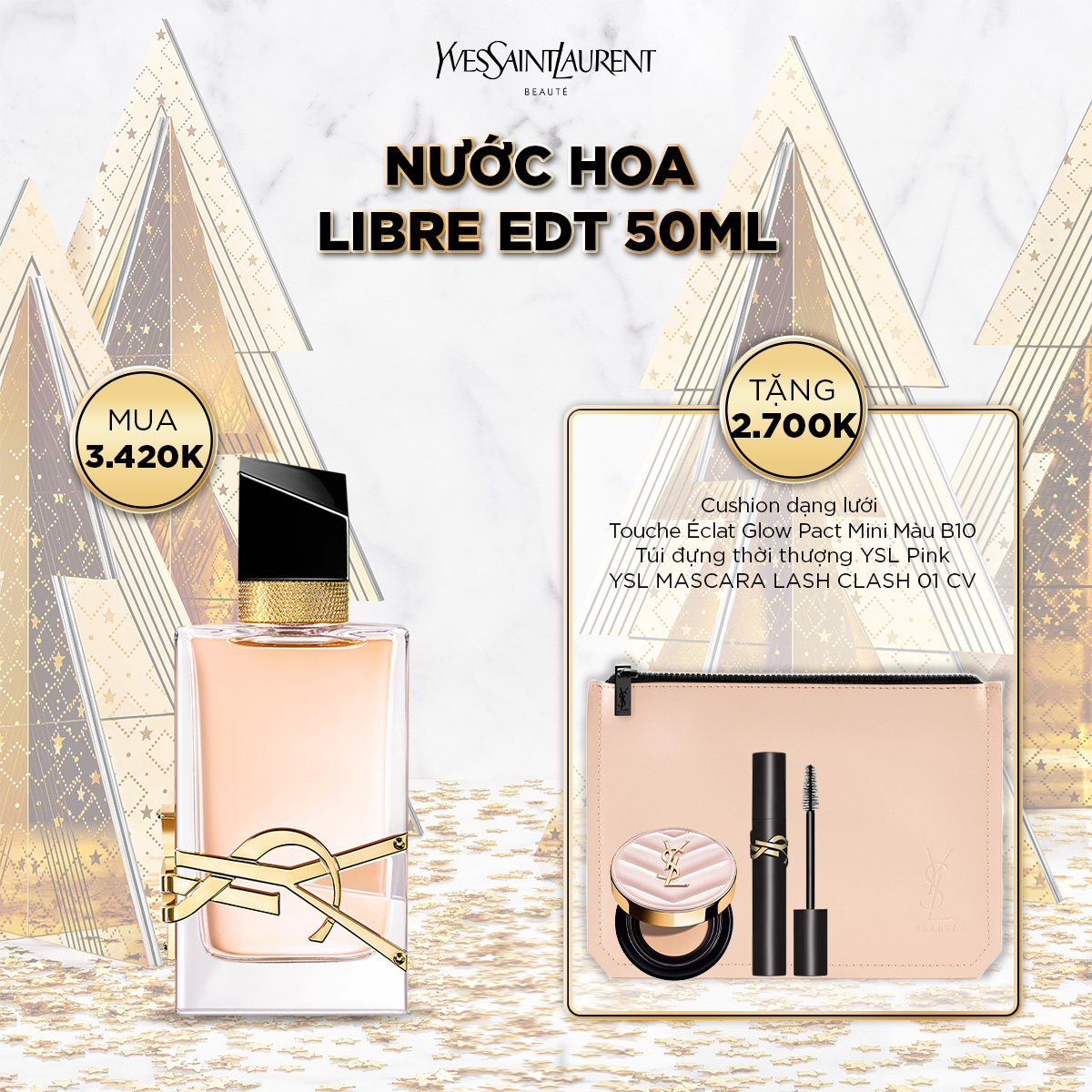 [XMAS] Nước hoa Libre EDT 50ml