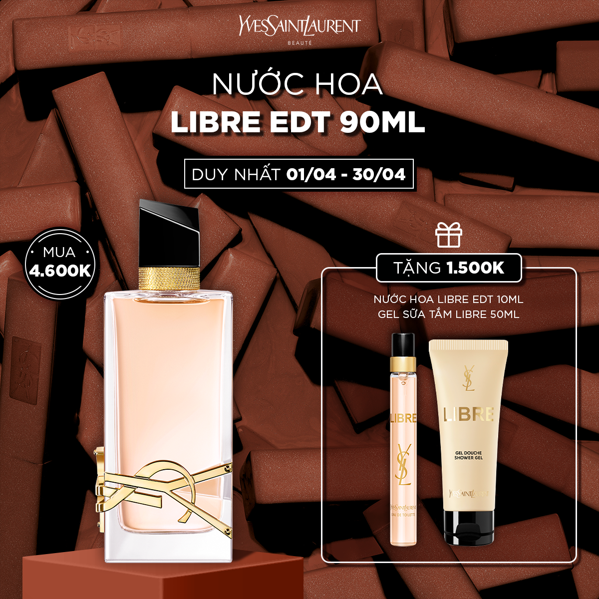 [APR] Nước hoa Libre EDT 90ml