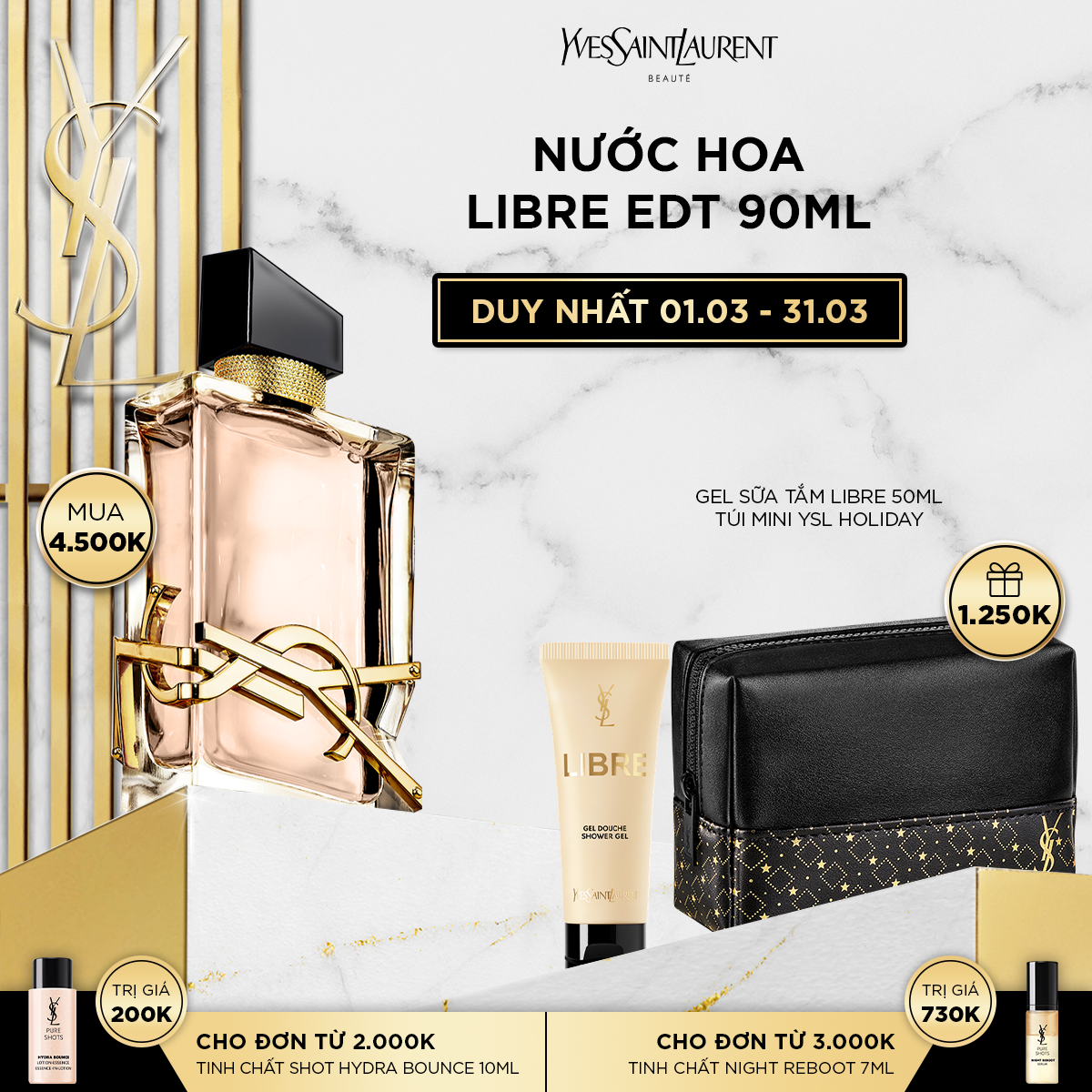 [MAR] Nước hoa Libre EDT 90ml