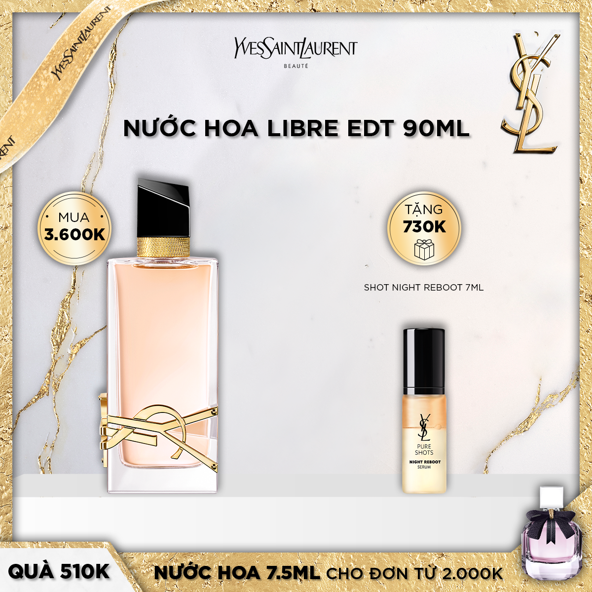 Nước hoa hương thơm Libre EDT 90ml