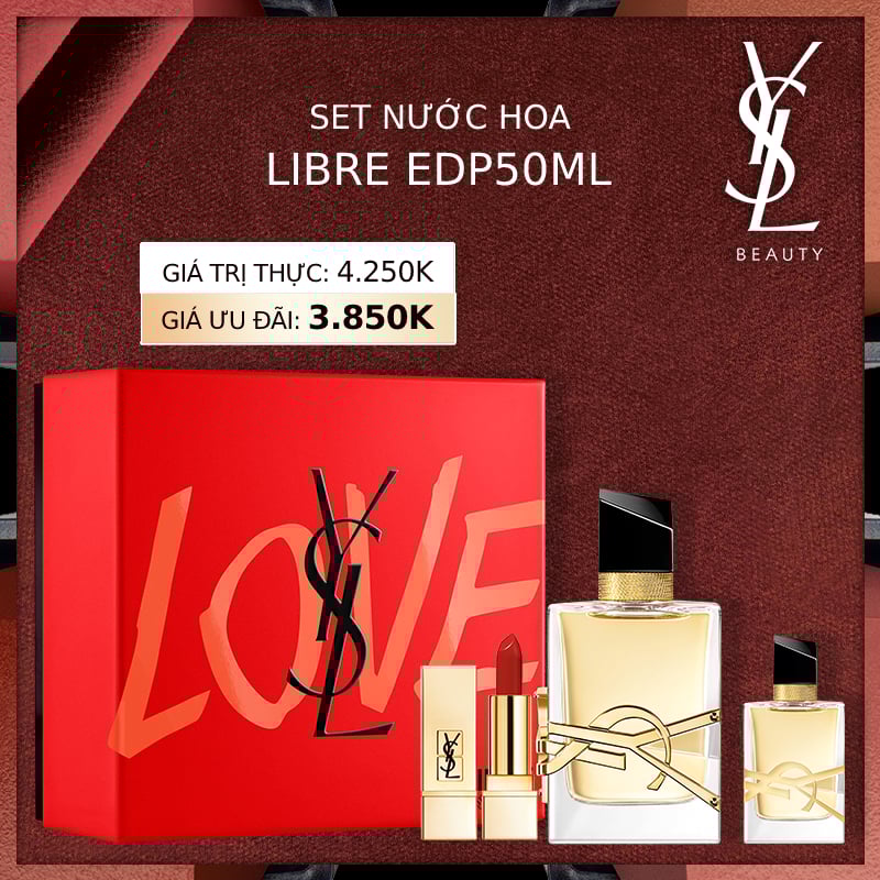 Set nước hoa LIBRE EDP 50ML Và 7.5ML GIFT SET