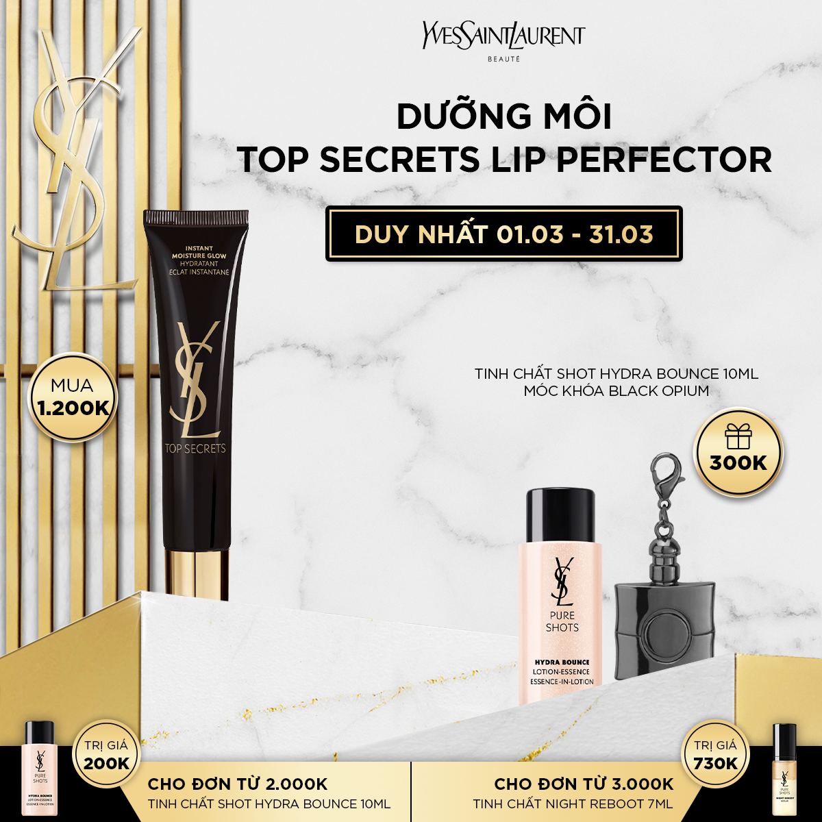 [MAR] Dưỡng môi Top Secrets Lip Perfector