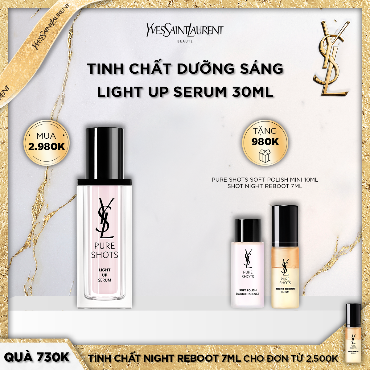 Set Pure Shots Light Up Serum