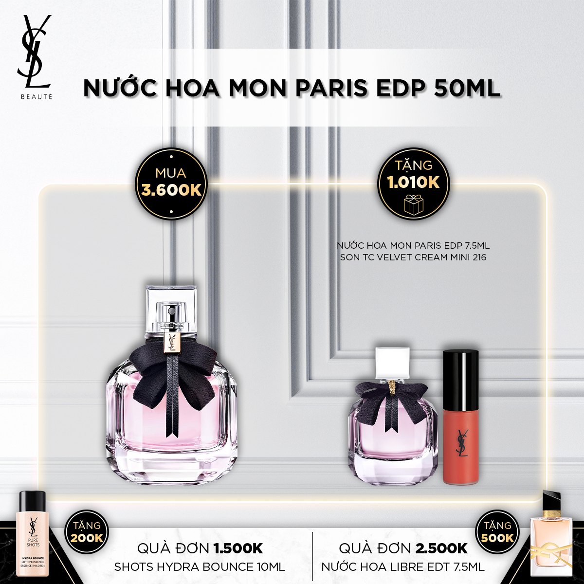 Nước hoa Mon Paris EDP 50ml