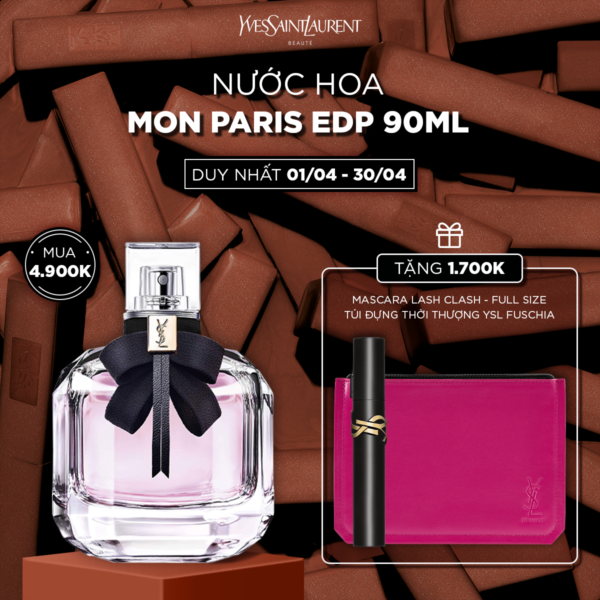 [APR] Nước hoa Mon Paris EDP 90ml