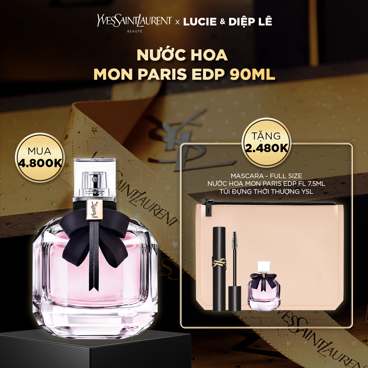 [DLxLC] Nước hoa Mon Paris EDP 90ml