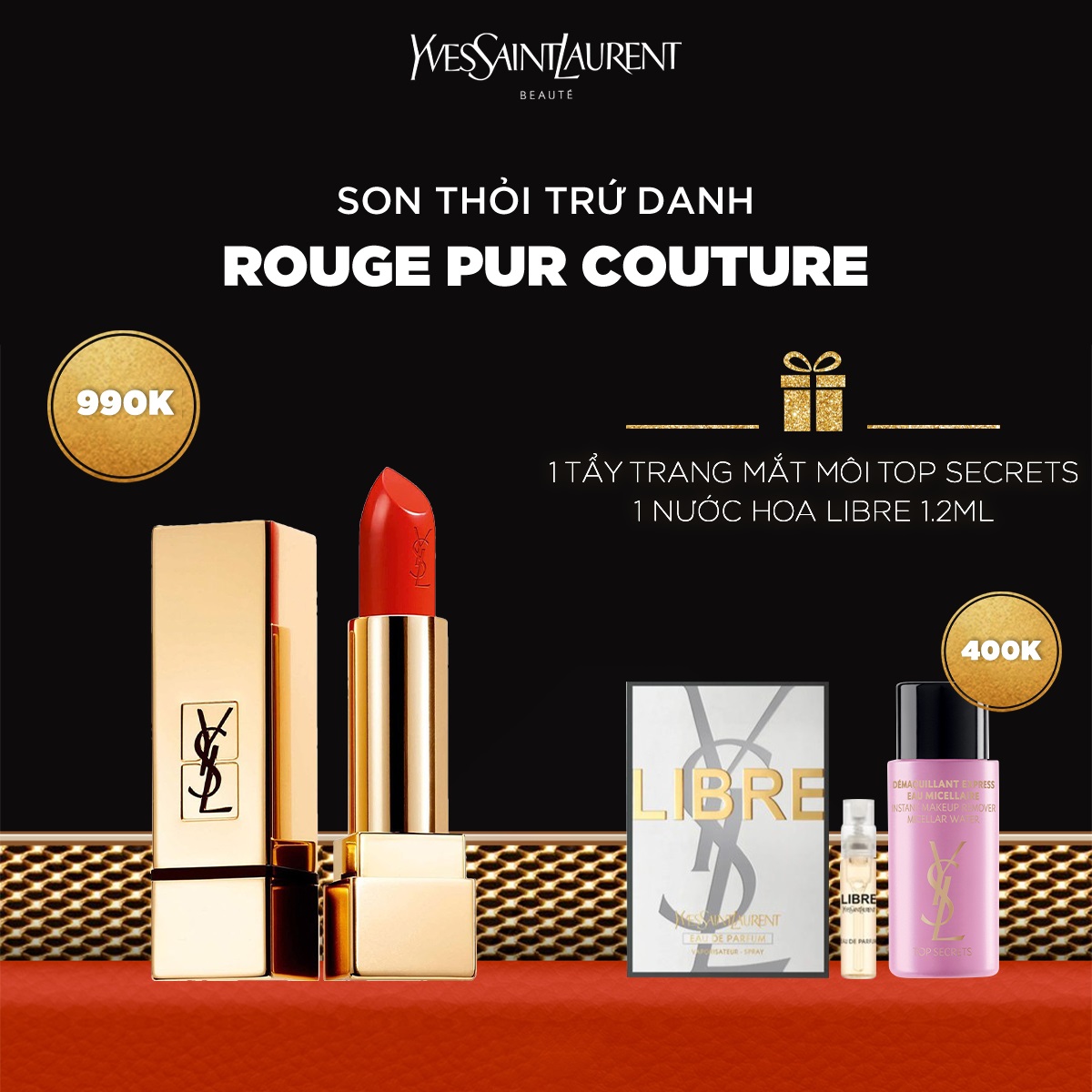 Son Thỏi Trứ Danh Rouge Pur Couture