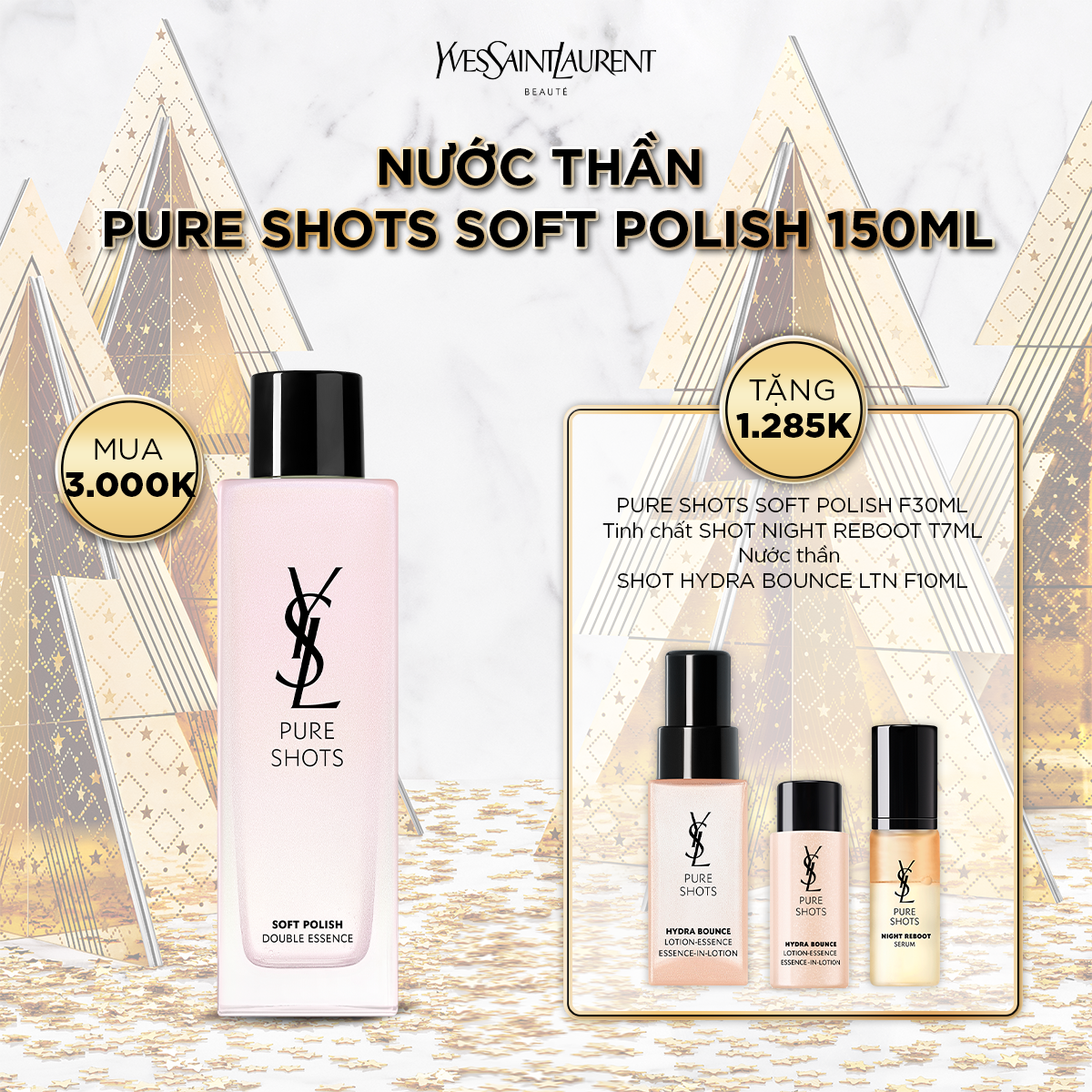 [XMAS] Nước thần Pure Shots Soft Polish 150ml
