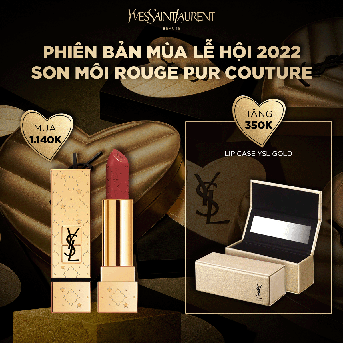 [FEB] Son môi Rouge Pur Couture HOLIDAY 2022 OS