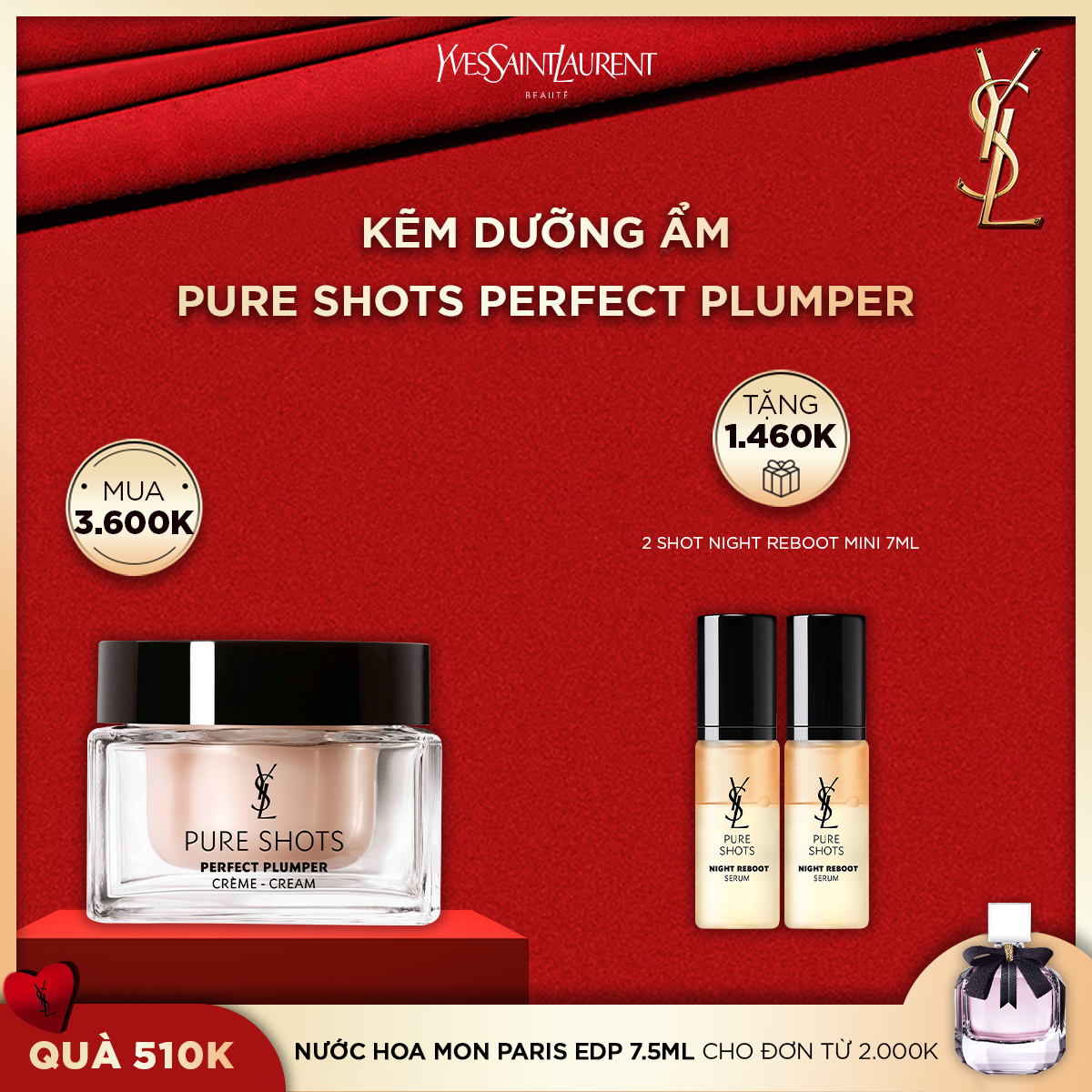 Kem dưỡng ẩm cho da Pure Shots Perfect Plumper