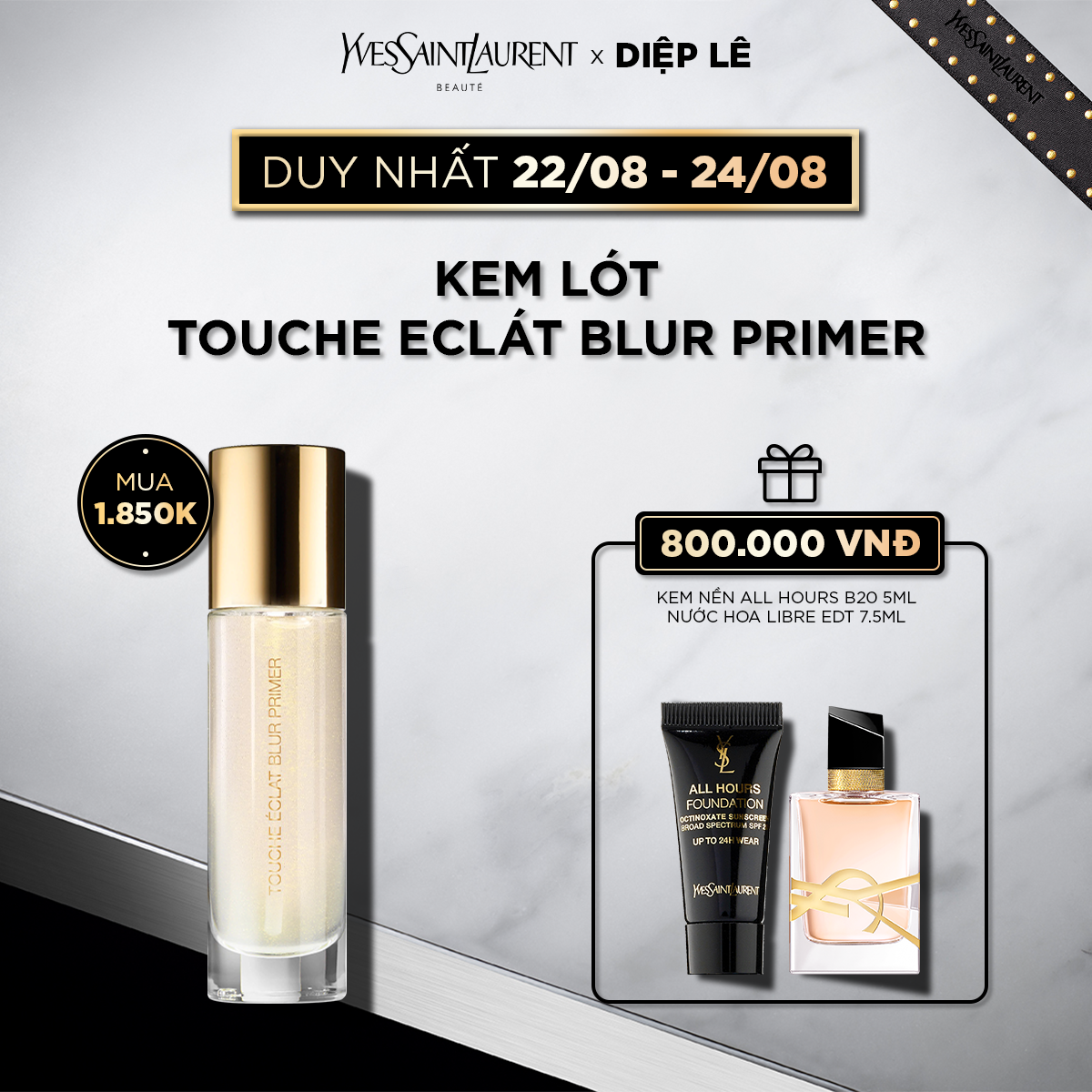 [DLE] Kem lót Touche Eclát Blur Primer