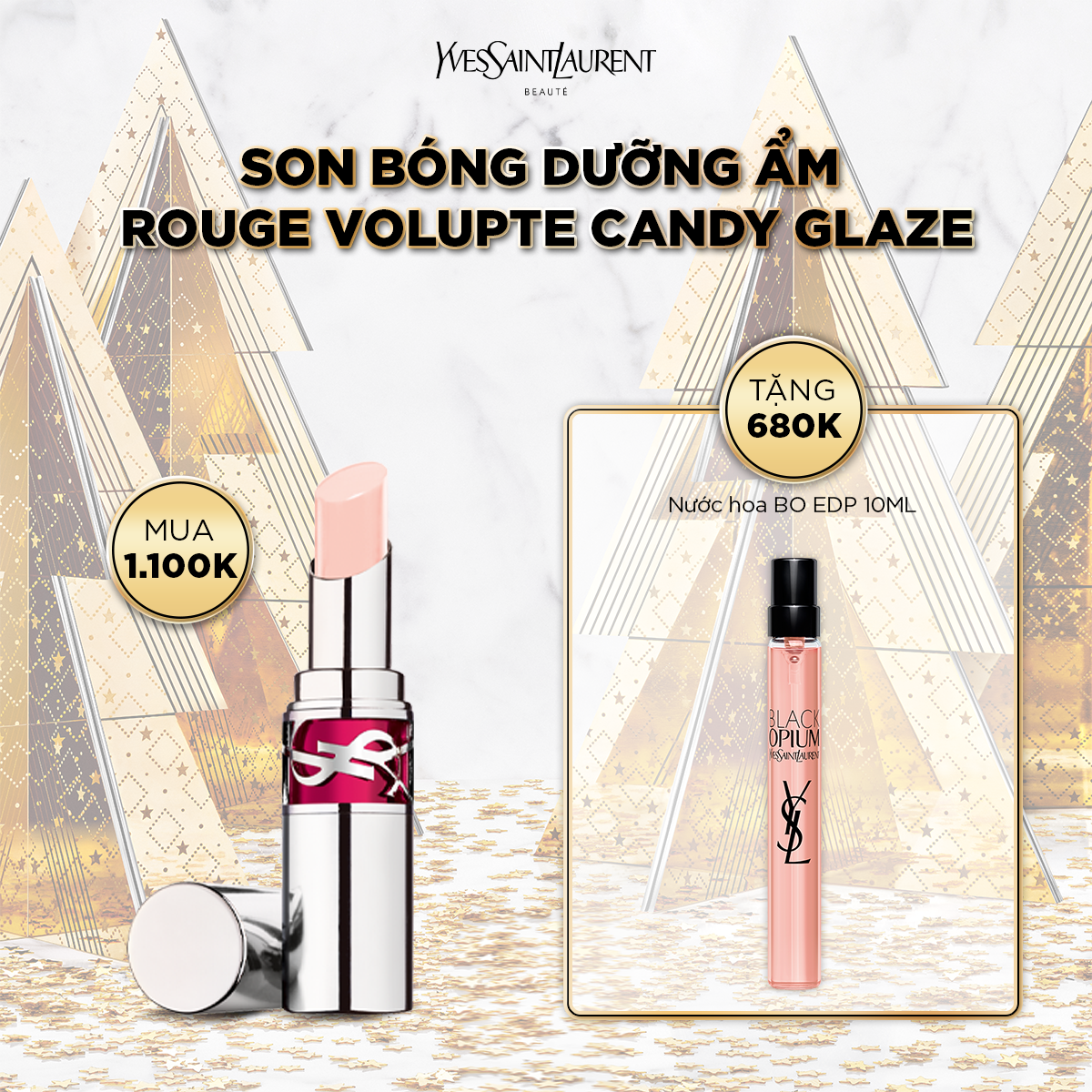 [HP] Son bóng dưỡng ẩm Rouge Volupte Candy Glaze