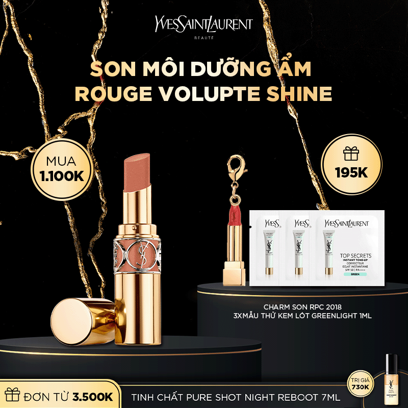 [OCT] NEW' Son môi dưỡng ẩm Rouge Volupté Shine