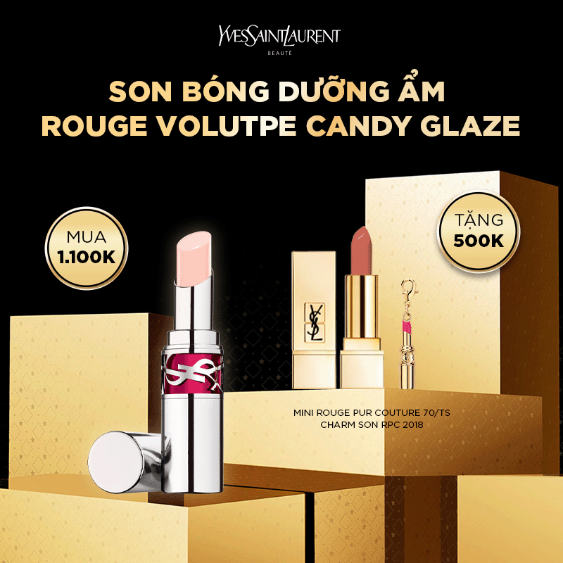[BLF] Son bóng dưỡng ẩm Rouge Volupte Candy Glaze