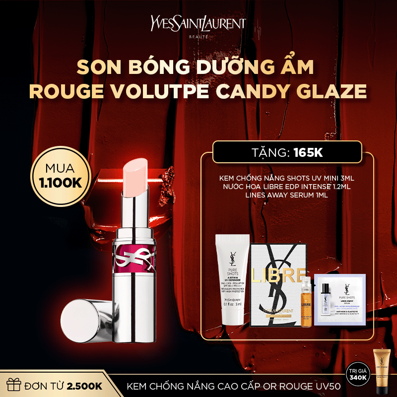 [PRO] Son bóng dưỡng ẩm Rouge Volupte Candy Glaze