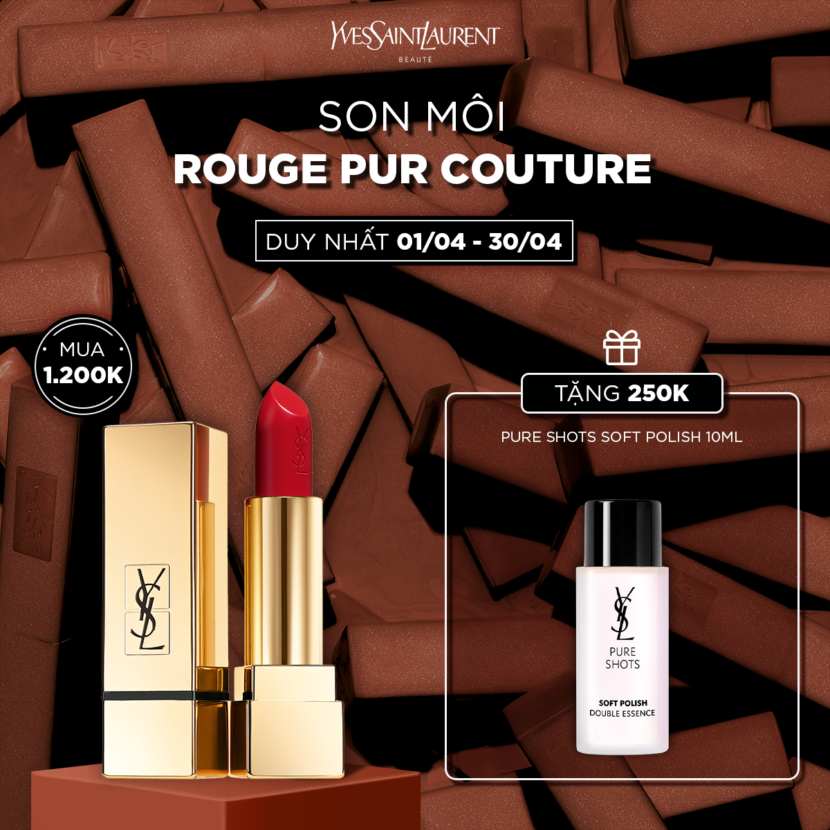 [APR] Son môi Rouge Pur Couture