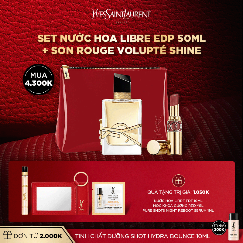 [CNY] Set nước hoa LIBRE EDP 50ML + RVS GIFT SET - SS 2021