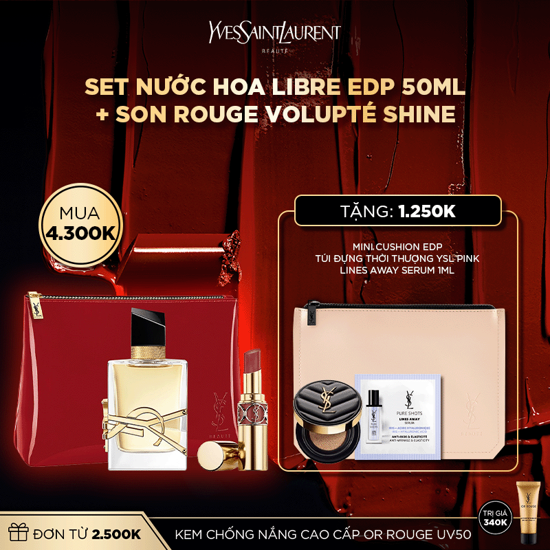 [PRO] Set nước hoa LIBRE EDP 50ML + RVS GIFT SET - SS 2021