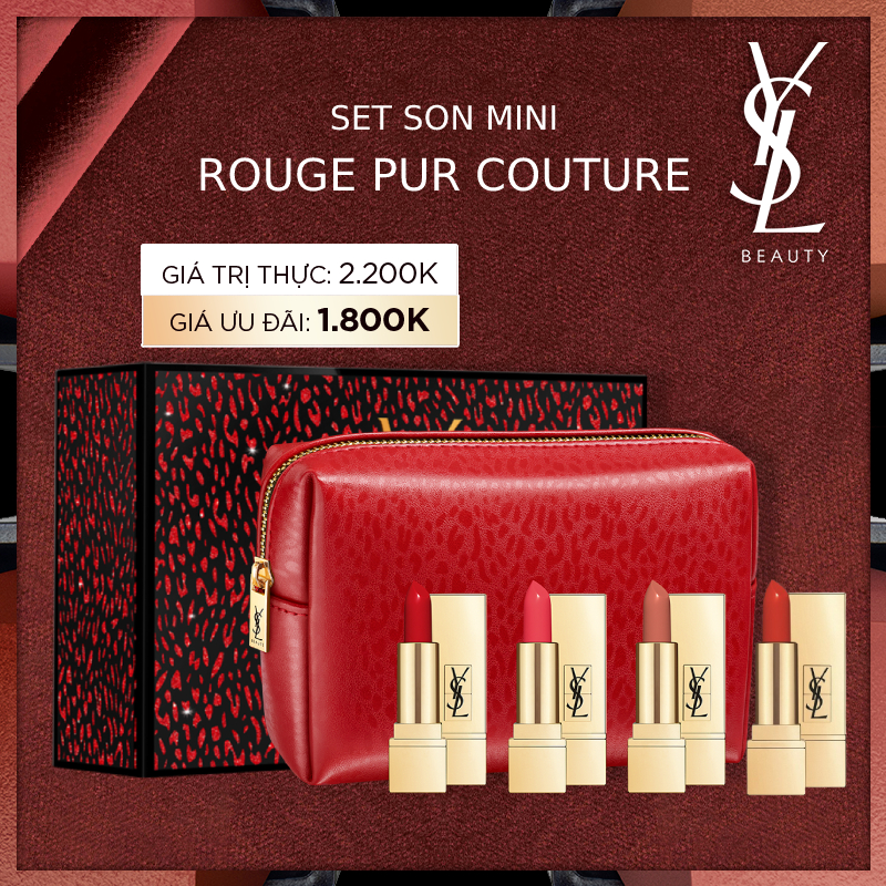 Set 3 son mini phiên bản lễ hội